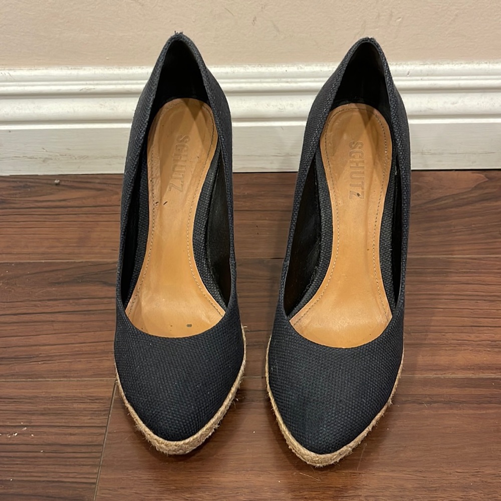 Schutz espadrille wedges